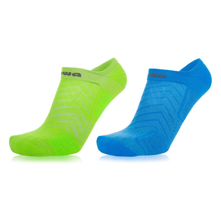 Lowa Green/Blue ATS No Show 2-Pack