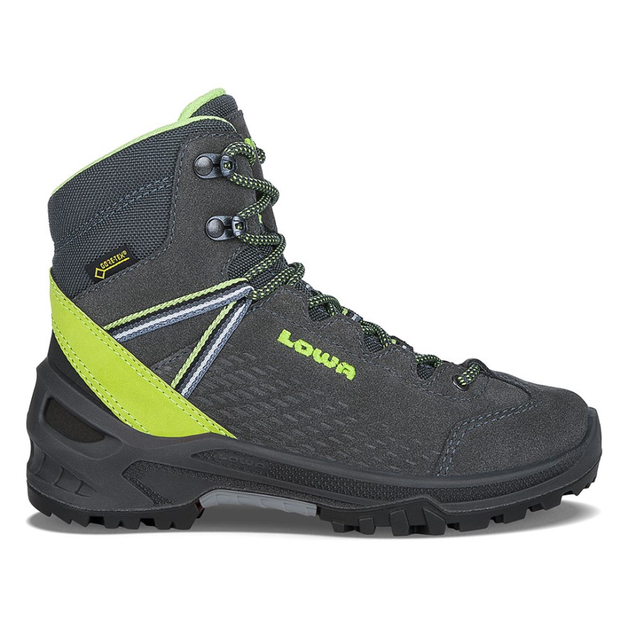 Anthracite/Lime Lowa Ledro GTXMid Junior