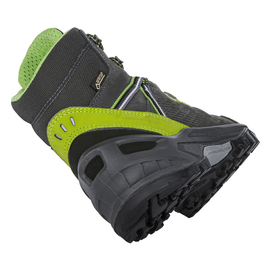 Anthracite/Lime Lowa Ledro GTXMid Junior