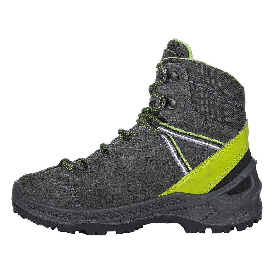 Anthracite/Lime Lowa Ledro GTXMid Junior