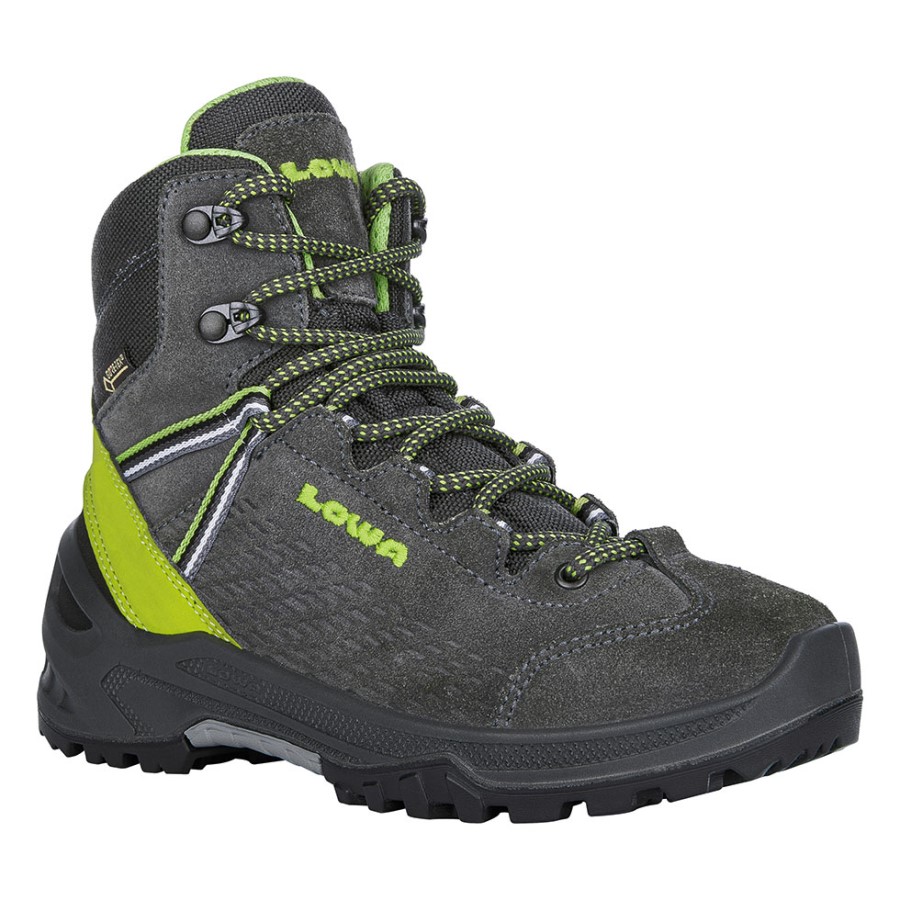 Anthracite/Lime Lowa Ledro GTXMid Junior