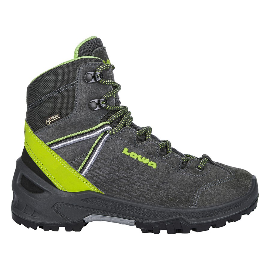 Anthracite/Lime Lowa Ledro GTXMid Junior