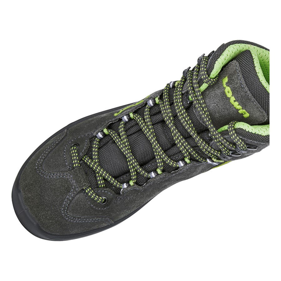 Anthracite/Lime Lowa Ledro GTXMid Junior