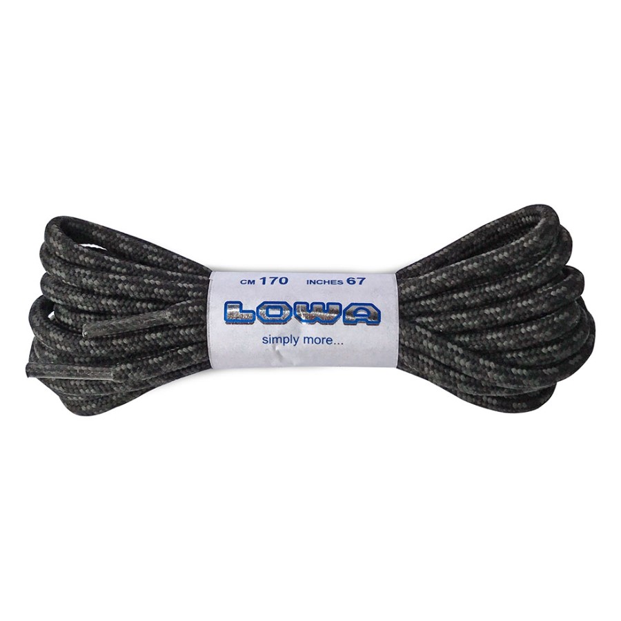 Black/Grey Lowa Boot Laces