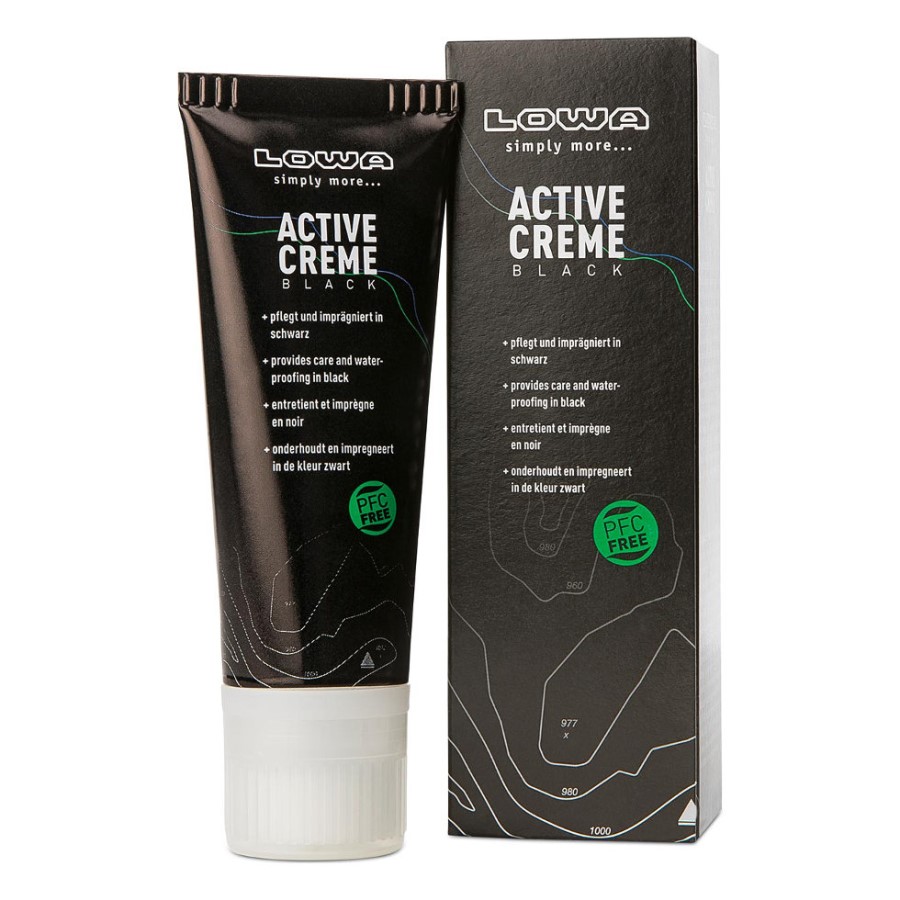 Black LOWA Active Cream Black Lowa