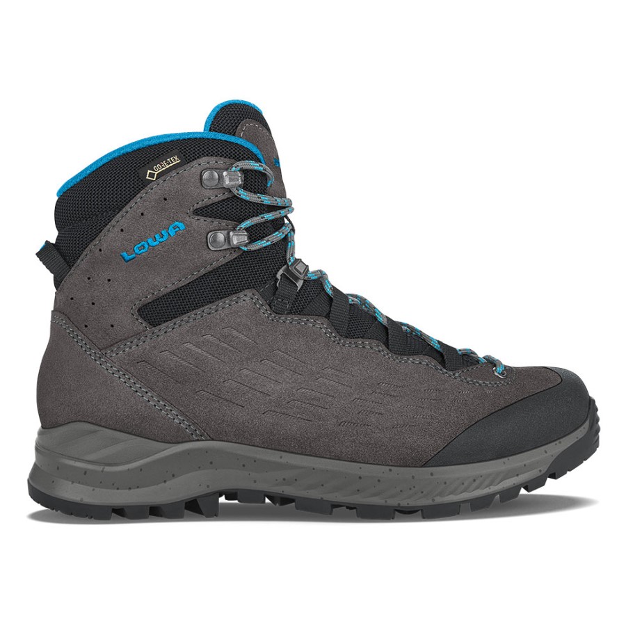 Lowa Anthracite/Turquoise LOWA Explorer GTXMid Ws