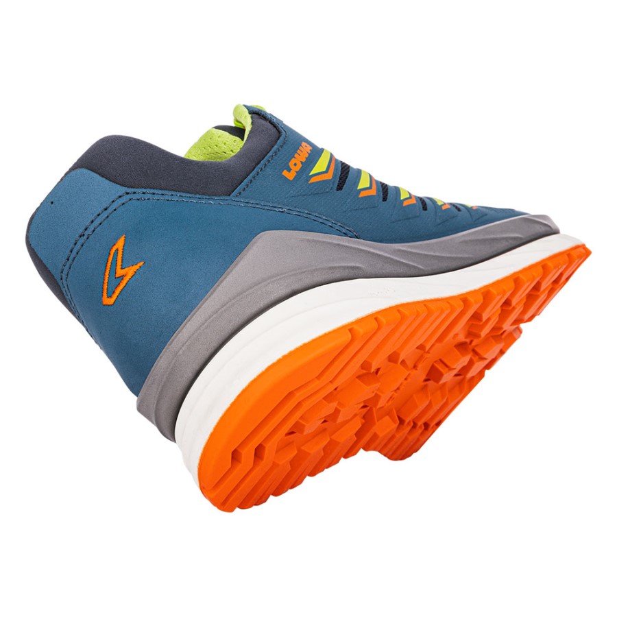 Lowa Axos GTXLo Steel Blue/Lime