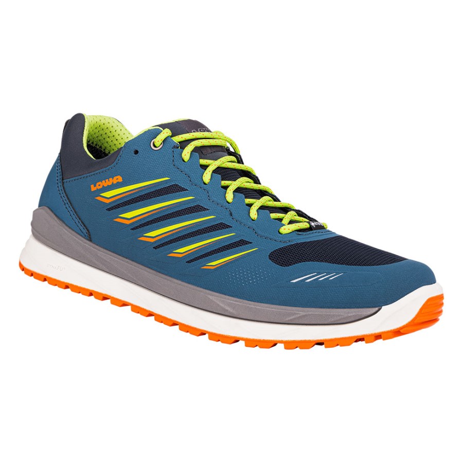 Lowa Axos GTXLo Steel Blue/Lime