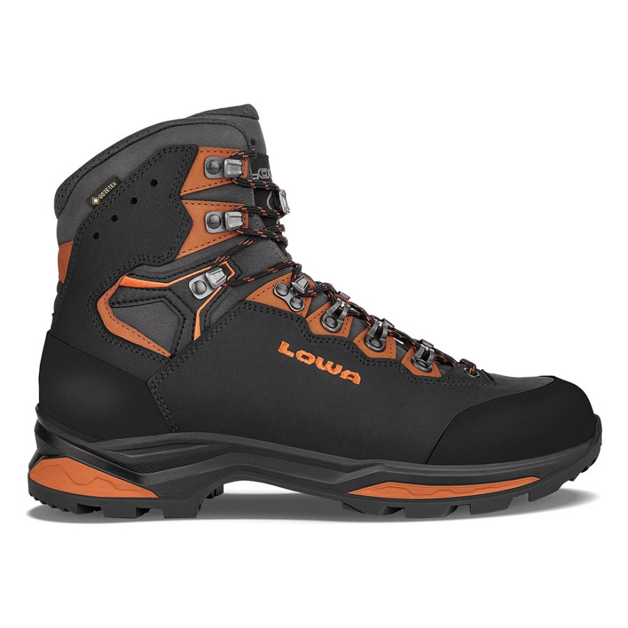 Lowa Black/Orange Camino Evo GTX