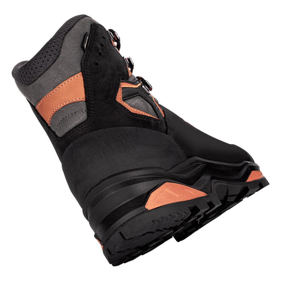 Lowa Black/Orange Camino Evo GTX