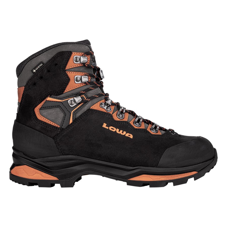 Lowa Black/Orange Camino Evo GTX