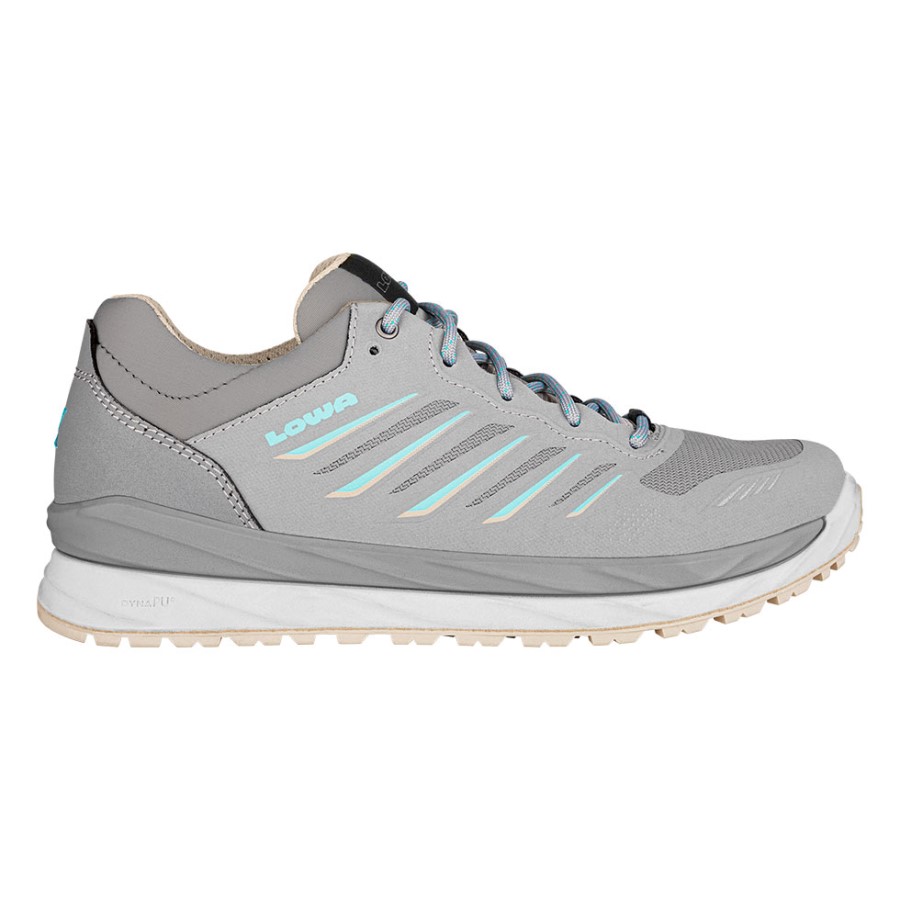 Lowa Light Grey/Aquamarine Axos GTXLo Ws